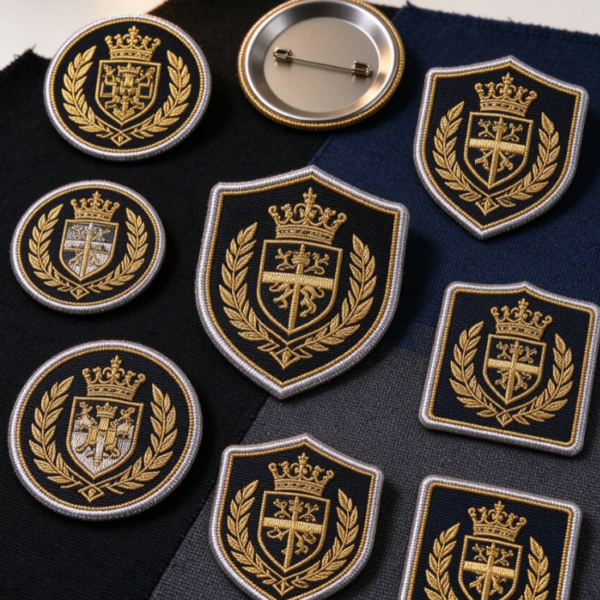 Custom Embroidered Badges/Emblems